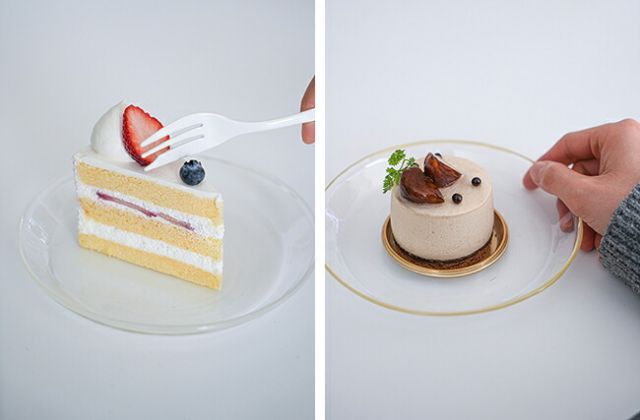 リュッケ プレート 16cm ホワイト クリーム HS3331 HS3332 / サラダ