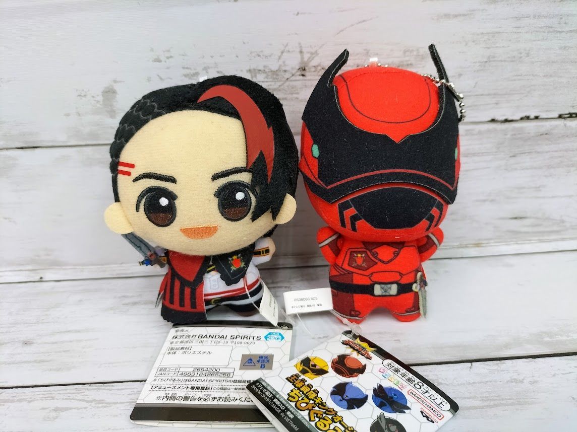 王様戦隊キングオージャー　ちびぐるみ　クワガタオージャー　ギラ・ハスティー 王様戦隊キングオージャー ちびぐるみ クワガタオージャー ギラ - メルカリ