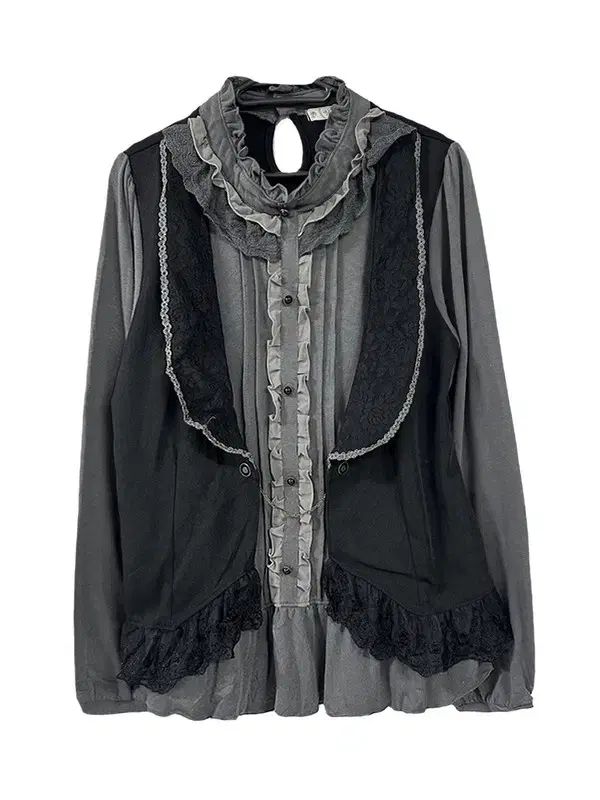 M AXES FEMME シルクコットン 森ガール はぐみ ローリー レイヤードニット