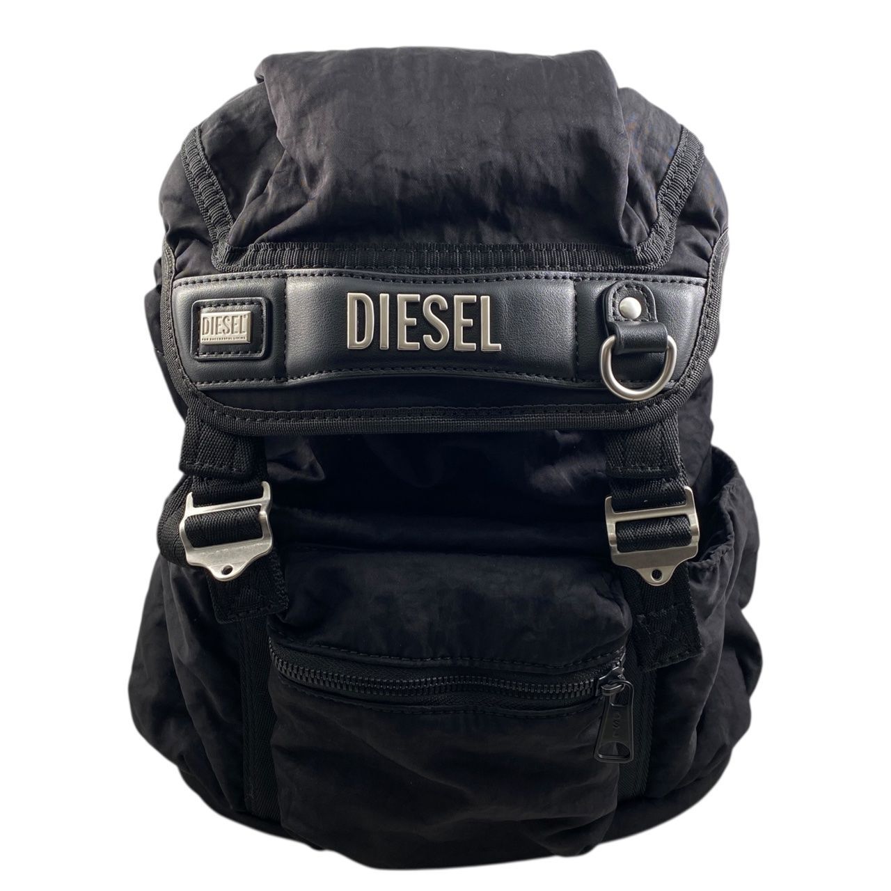 EM 1105 DIESEL ディーゼル レディース バックパック ブラック ナイロン スモール リュックサック