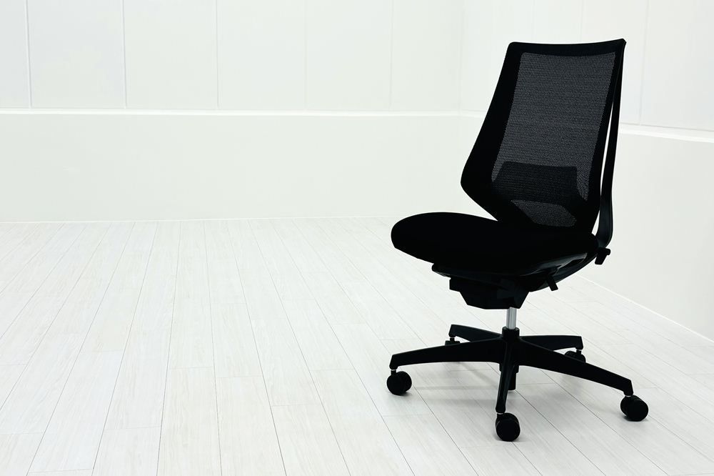 コクヨ デュオラチェア 製 ハイバック 背メッシュ KOKUYO Duora クッション 肘無 オフィス家具 ブラック A000003924