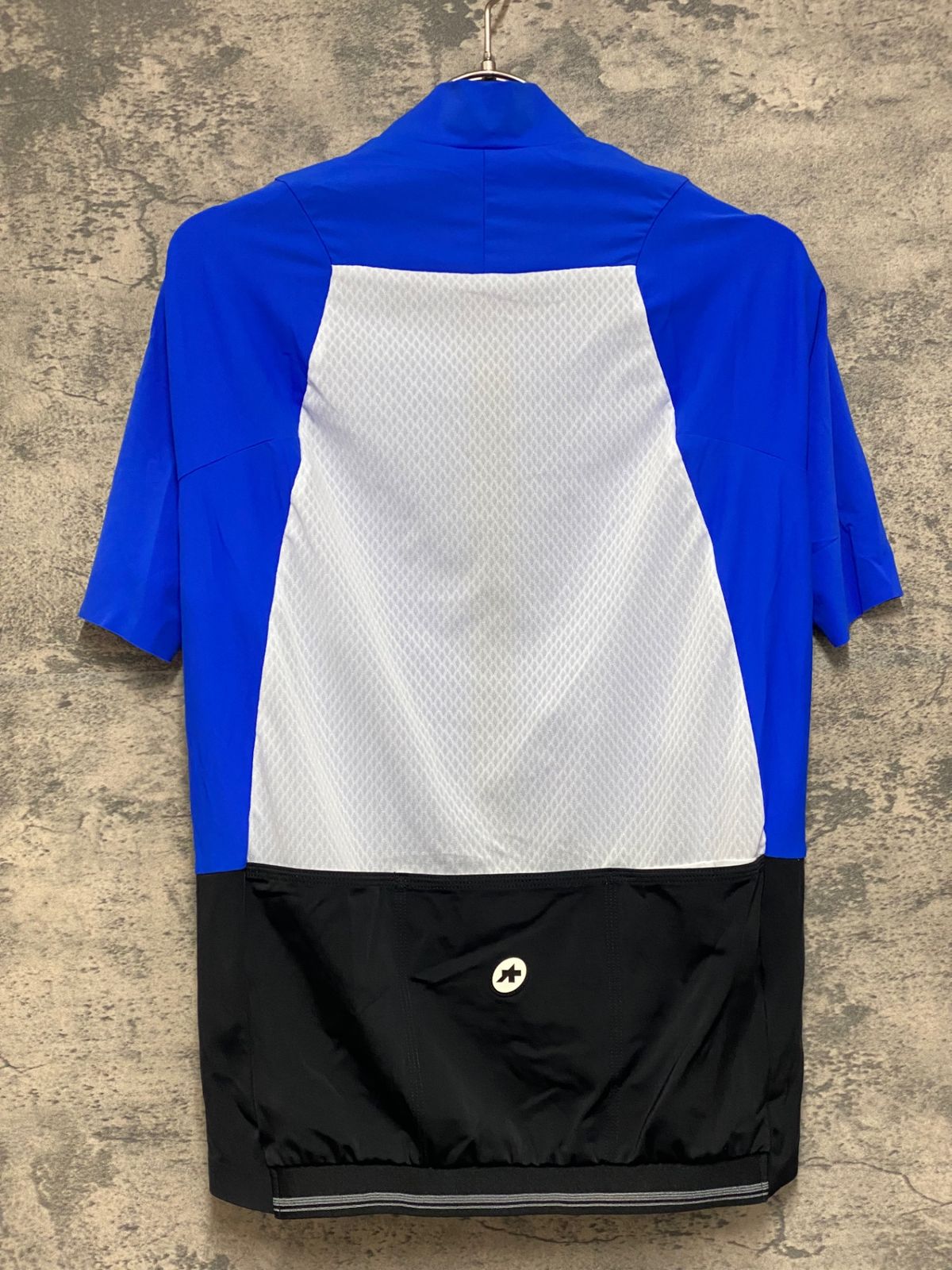 JM773 アソス ASSOS MILLE GTS 半袖 サイクルジャージ 青 黒 M