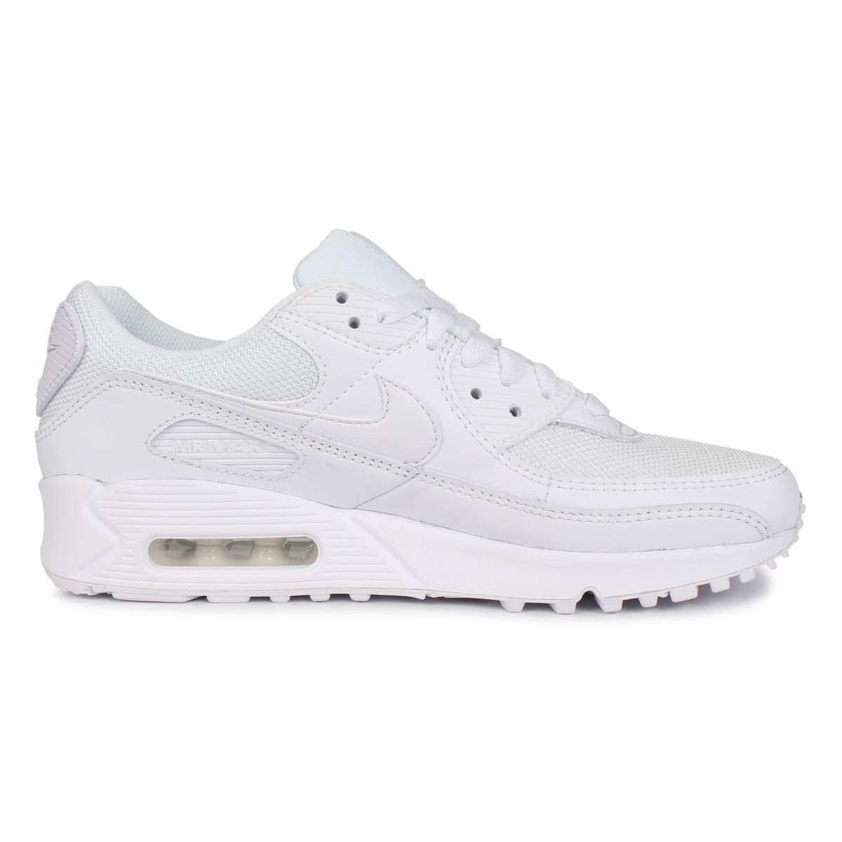 ナイキ スニーカー エアマックス90 AIR MAX 90 メンズ CN 8490-100 ホワイト 白 25.5 cm 並行輸入品 WHITE WOLF GREY