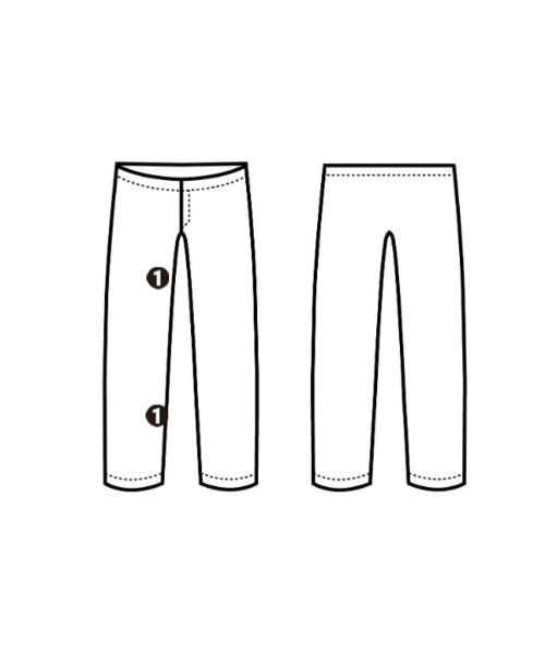 SYU.HOMME FEMM パンツ その他 レディース 古着 DECORATOM_COM_BR