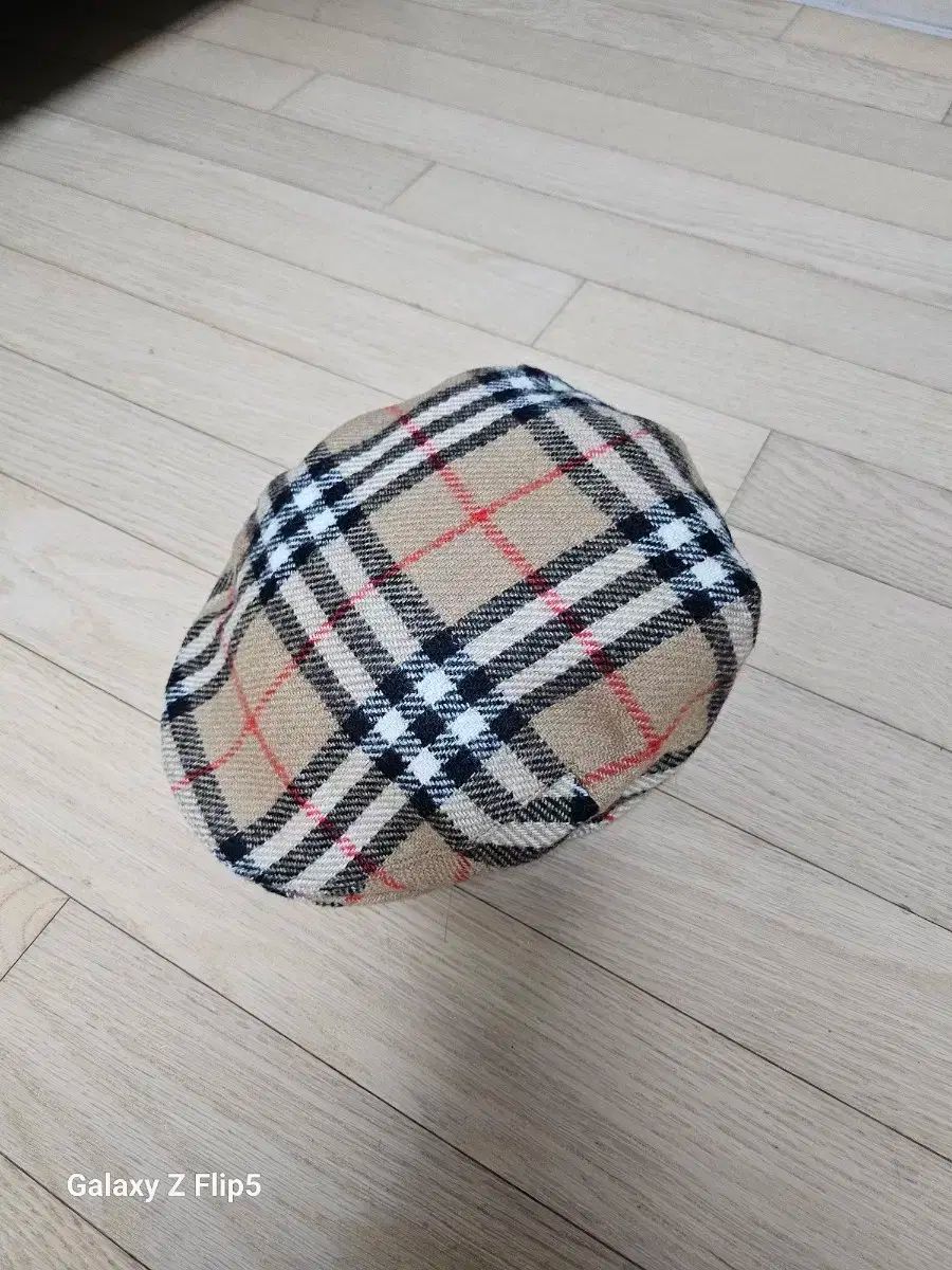 バーバリー チェック ハンチングキャップ