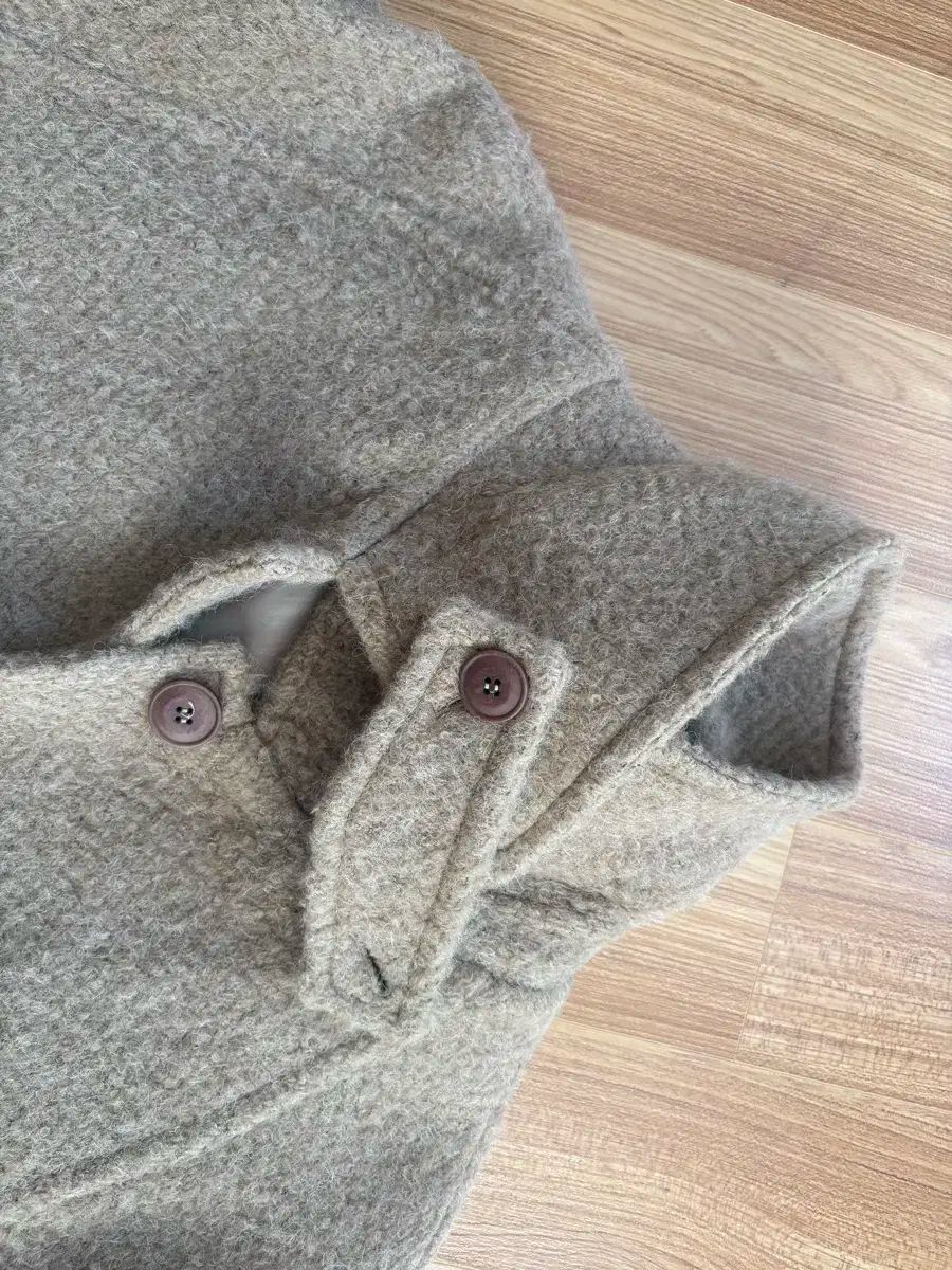 ハーフコート ベージュ