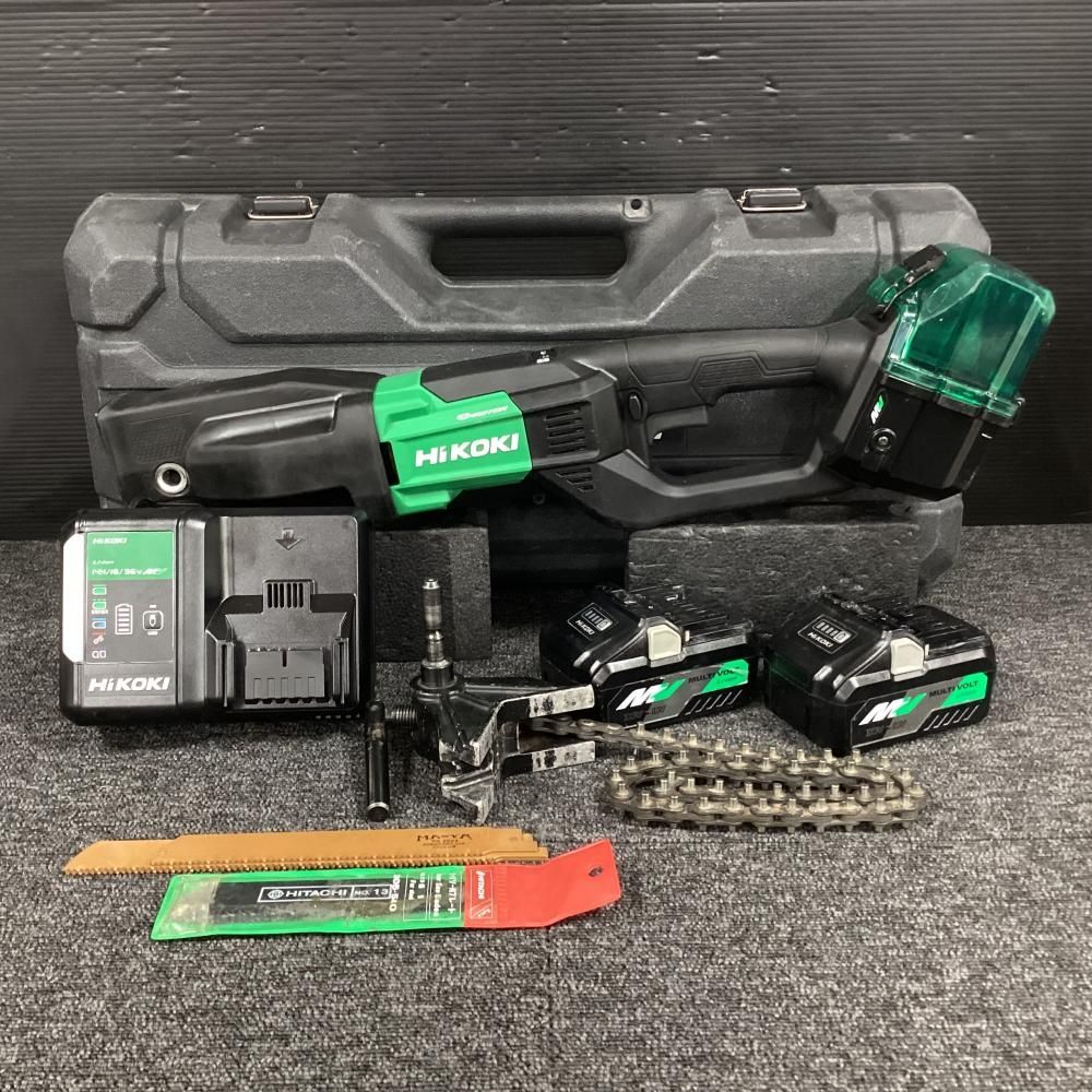 HiKOKI CR36DYA 2WP 36Vコードレスパイプソー 202