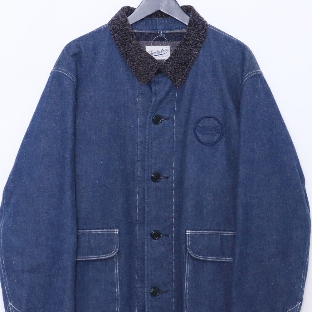 TENDERLOIN デニム ブランケット ジャケット Lサイズ TENDERLOIN デニムブランケットカバーオールジャケット Lサイズ