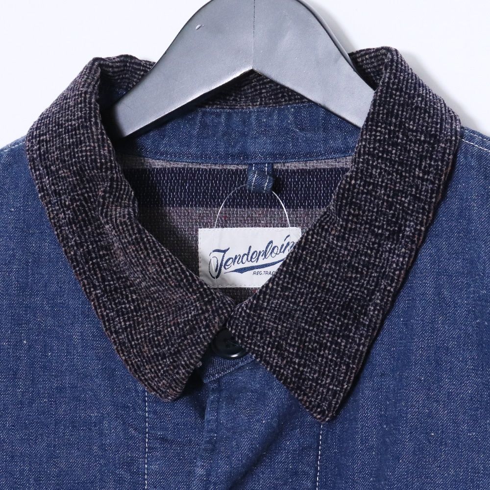 TENDERLOIN デニムブランケットカバーオールジャケット Lサイズ