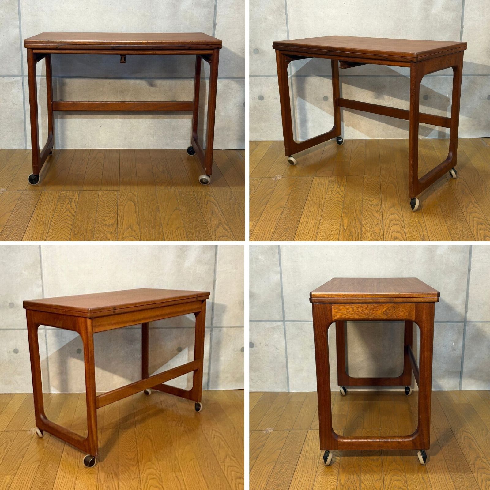 キャスター付き チーク