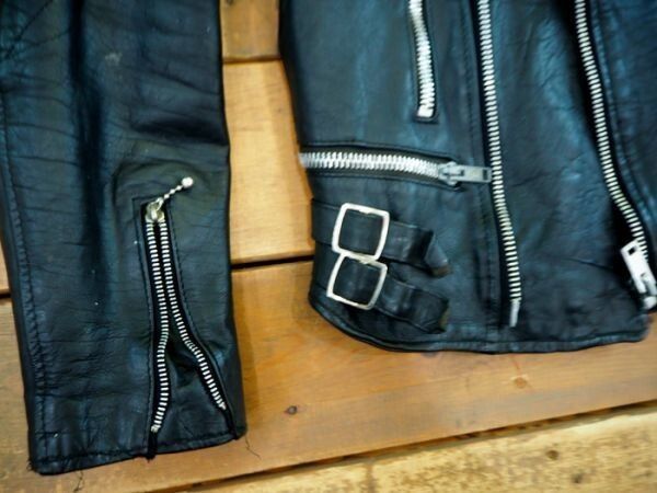 Vintage ダブルライダース イングランド製 ロンジャン ◇70-80's イングランド・英国製 ヴィンテージ ロンジャン unknown