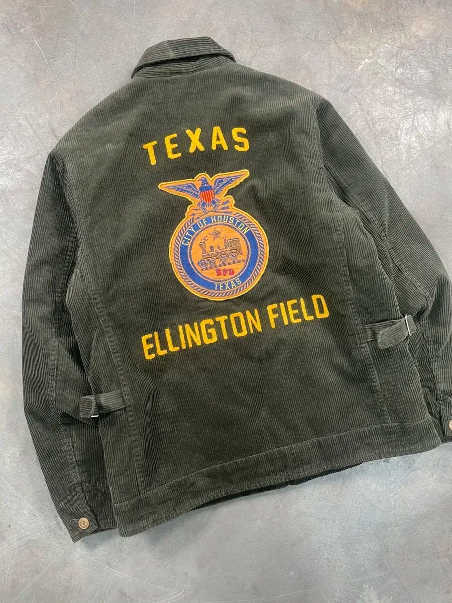 ヒューストン コーデュロイ FFA チェーンスティッチ ジャケット