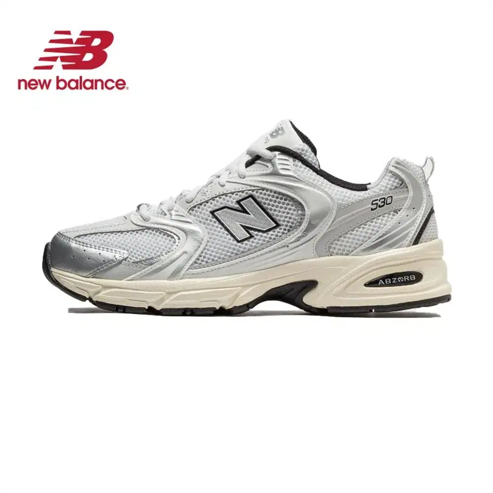ニューバランス 530 ユニセックス スニーカー シルバークリーム MR530TA