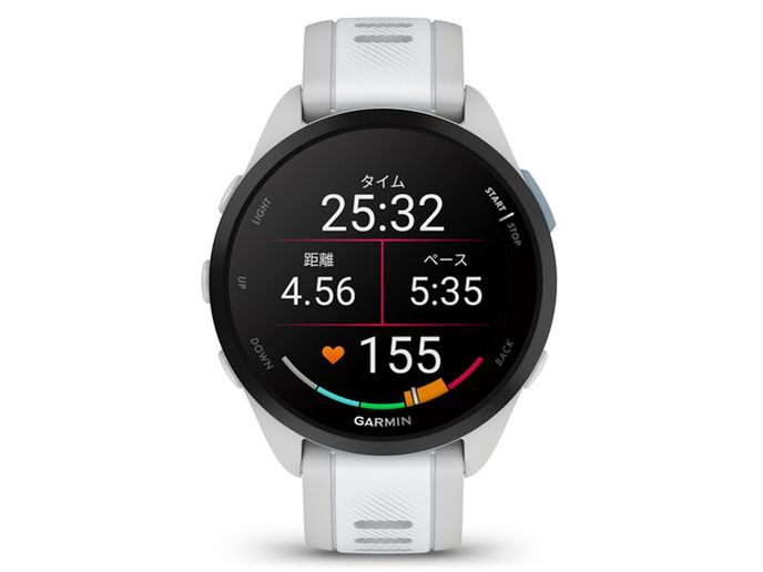 ガーミン Forerunner 165 Music 010-02863-91 WhiteGray 処分