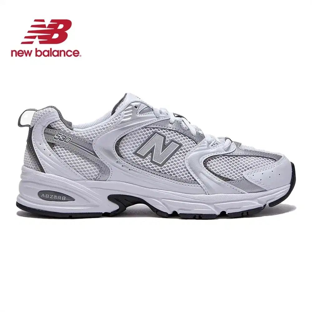 ニューバランス 530 ホワイト シルバー MR530AD