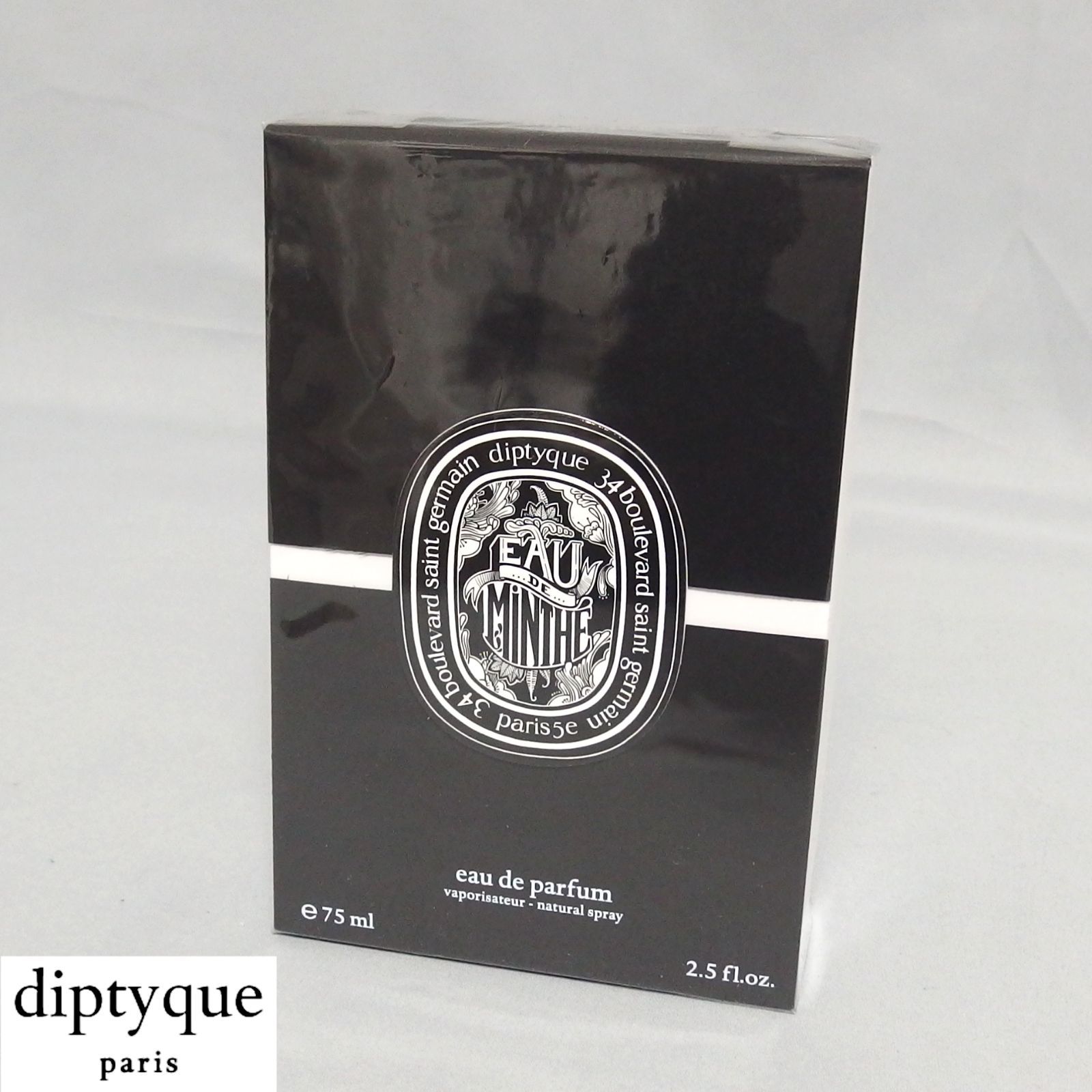 Diptyque EAU DE MINTHE eau de parfum 75ml ブルーム 日本語 香水 オー ド ミンテ オードパルファン ディプティック