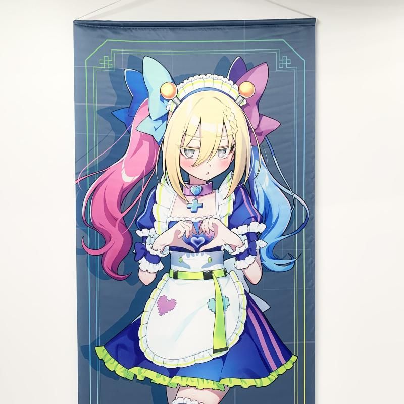 開封 コナミ くじ 麻雀ファイトガール 2周年くじ S賞 選べる!等身大タペストリー S-1-2 トイトイ ローシャンテメイド 17