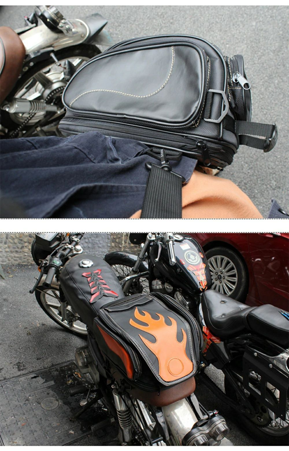 収納ポケット付き