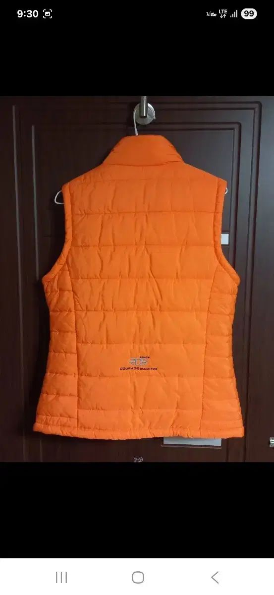 パギエンコ ゴルフ 軽量ダウン ベスト オレンジ色 実物画像あり 実サイズ95