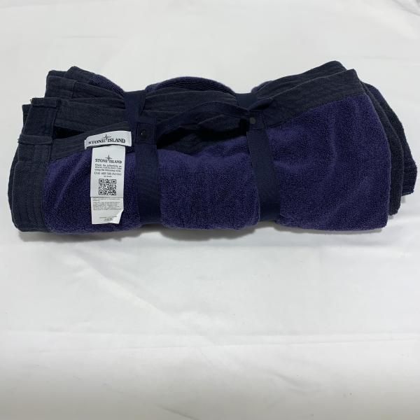 STONE ISLAND MARINA ビーチタオル ネイビー 19 240019506089
