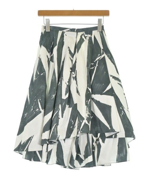 JIL SANDER NAVY ロング マキシ丈スカート レディース 古着