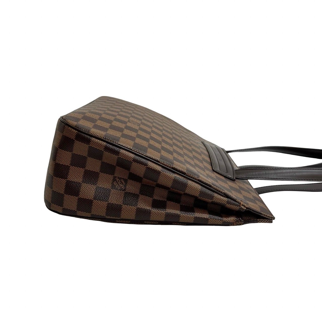LOUIS VUITTON ルイヴィトン ヴィンテージ パリオリ PM ダミエ 柄 レザー 本革 トートバッグ ハンドバッグ ブラウン 75750 DECORATOM_COM_BR