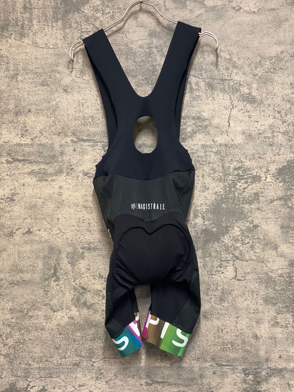 JN579 ピセイ PISSEI MAGISTRALE ビブショーツ 黒 3 M LAWEED_CL
