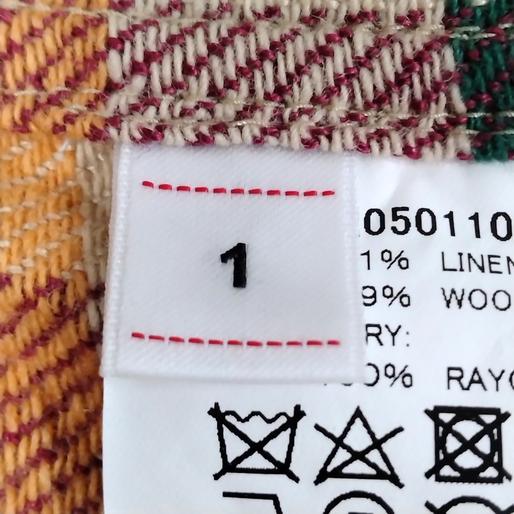 VISVIM ビズビム 品番 0122205011008 LUMBER CHECK L/S リネン混