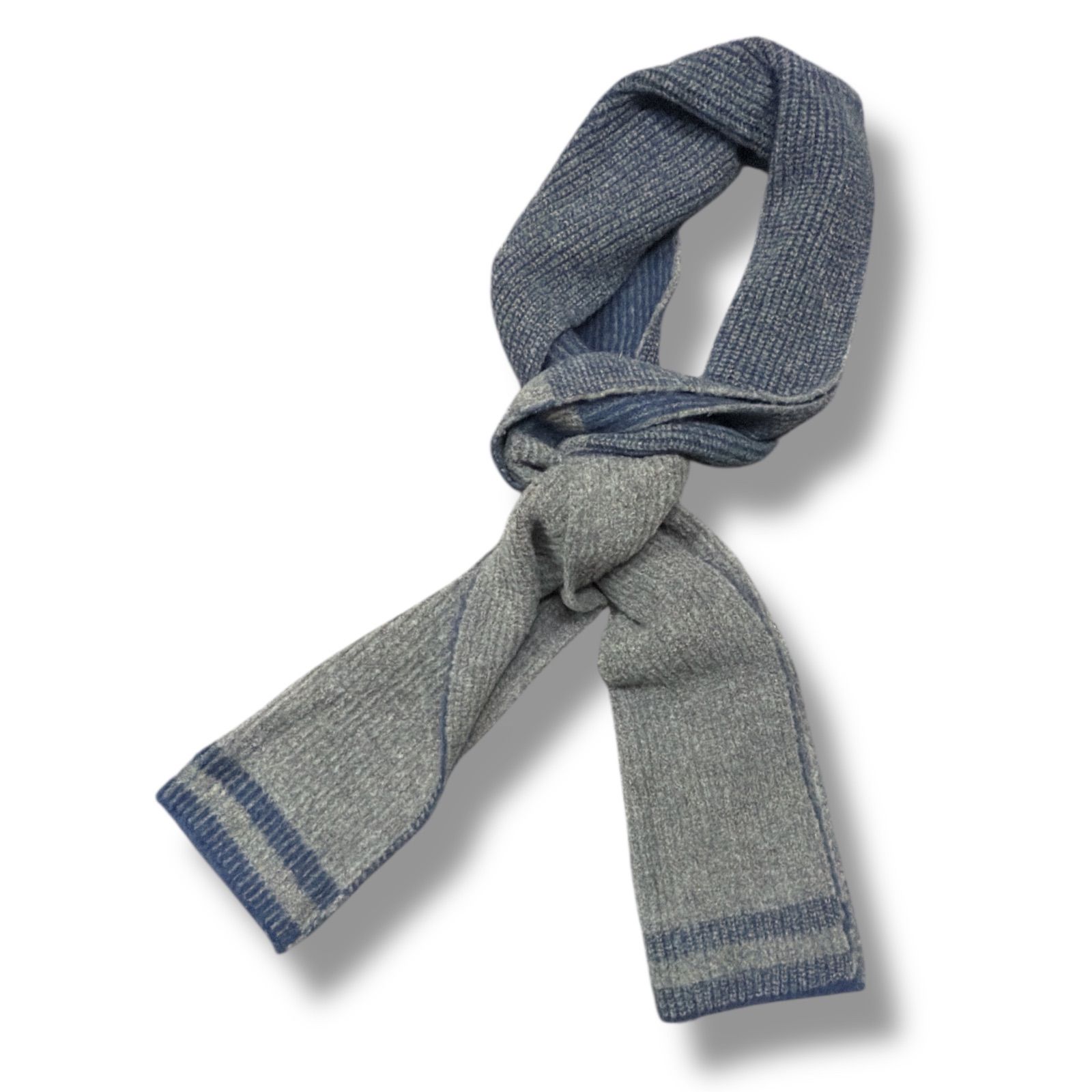 参考上代19800円 未使用品 MATSUFUJI 24AW Border Knit Stole ボーダー