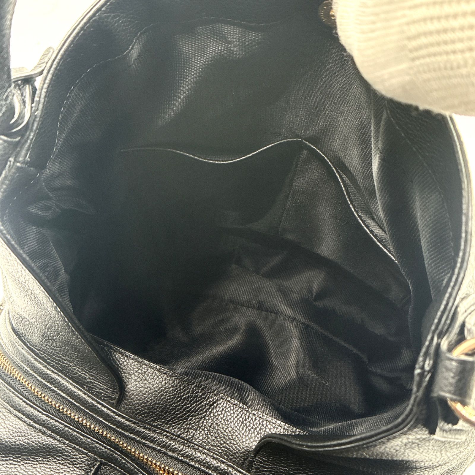 箱袋付 COACH コーチ イーディ 馬車ロゴ 型押し トートバッグ オールレザー DECORATOM_COM_BR