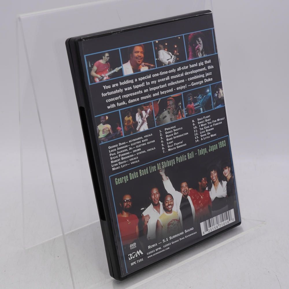 Live Tokyo Japan 1983 DVD George Duke ⁄ The George Duke Band \u2013 Duke ⁄ Live In Tokyo, Japan