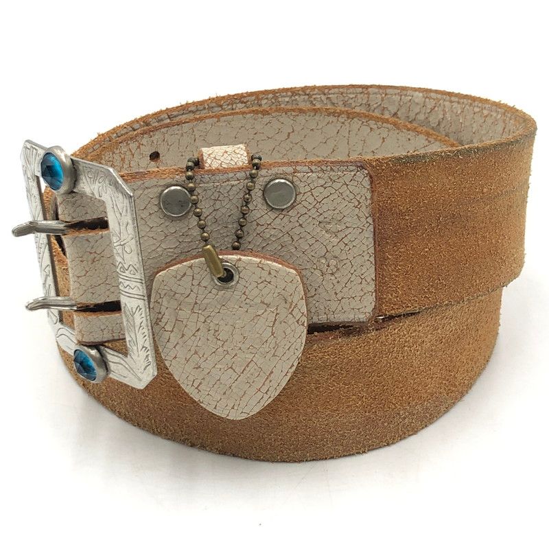 品 HTC エイチティーシー STONE BUCKLE LEATHER BELT ストーンバックル レザーベルト 服飾雑貨 205-251103-yy-10-tei