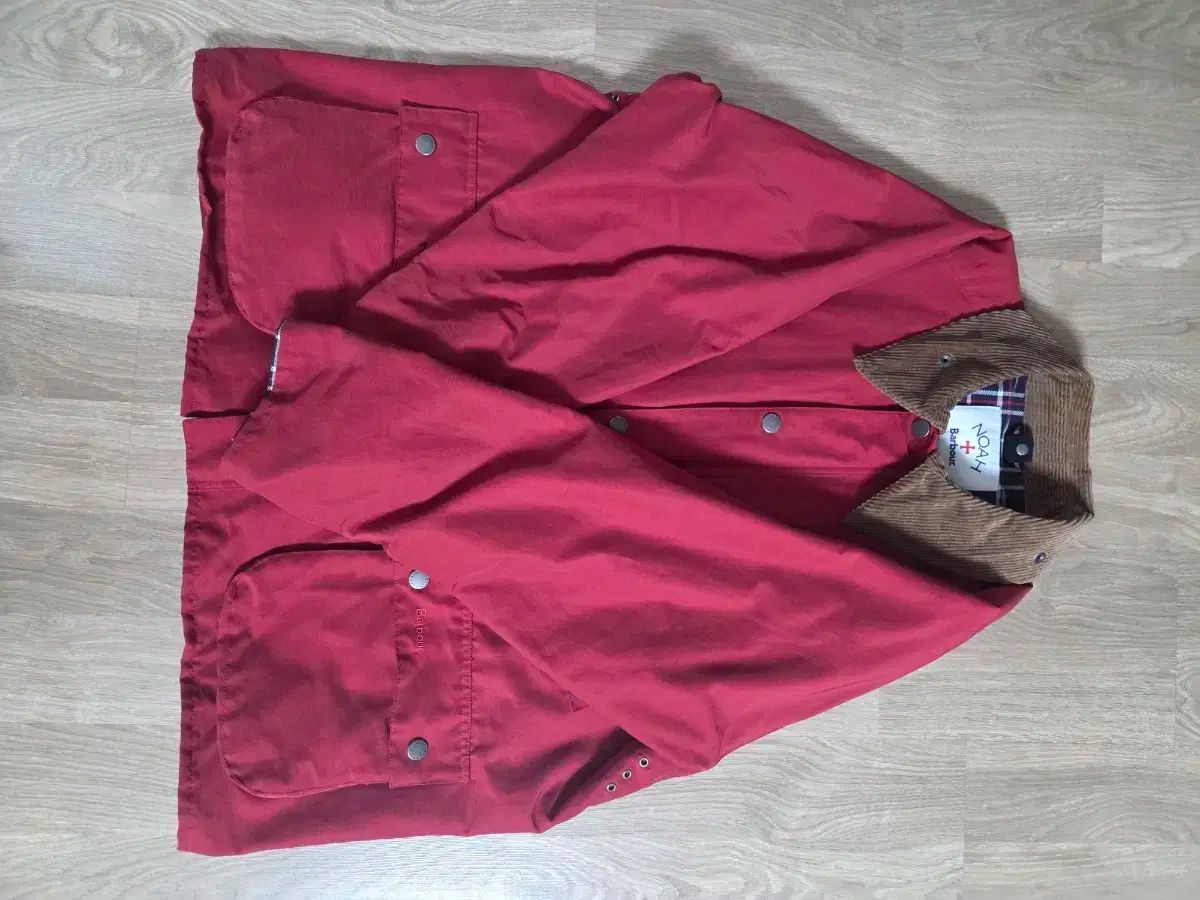 ノア BARBOUR バブアー ビデイル ジャケット レッド XXL