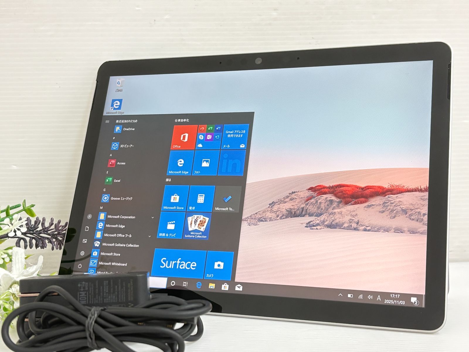 バッテリー良好】Microsoft Surface GO2 model:1927『Core M3(8100Y