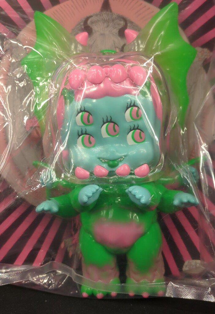 UNBOX INDUSTRIES MUTANT VINYL HARDCORE/ABAO Freak Babi (Green ver