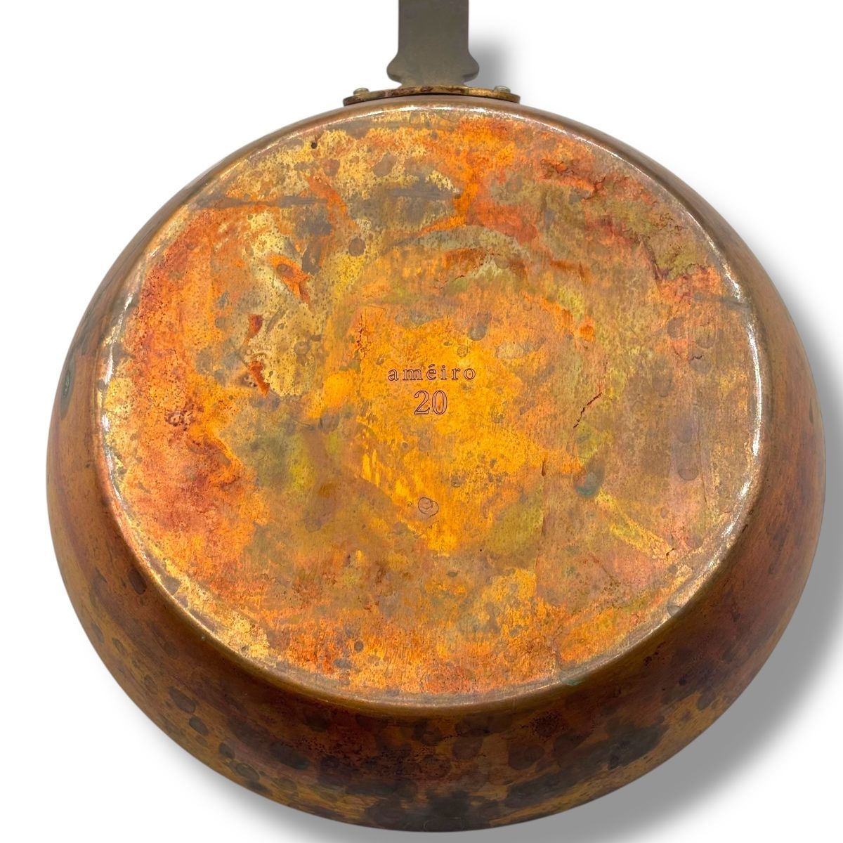 新作入荷! え沖 ameiro アメイロ TAMAGOYAKI 卵焼き 12 FRYPAN フライパン 20 純銅 錫メッキなし 調理器具 MD0S19