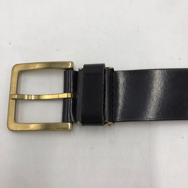 品 J.PRESS ジェイプレス CORDVAN LEATHER BELT コードバン レザー ベルト 服飾雑貨 205-251103-yy-13-tei