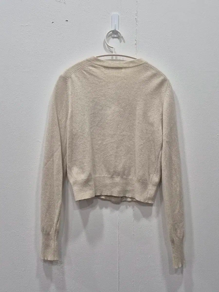 マルディメクルディ フラワー ウール カシミア カーディガン