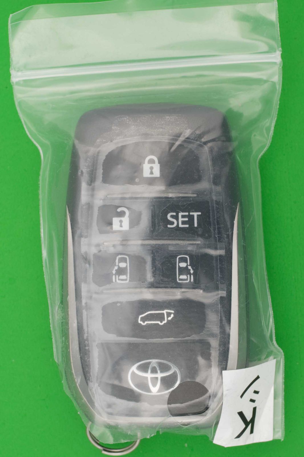 トヨタ 30系アルファード 6ボタン スマートキー 231451-0120 未登録状態 再登録 な状態 ヴェルファイアにも登録可