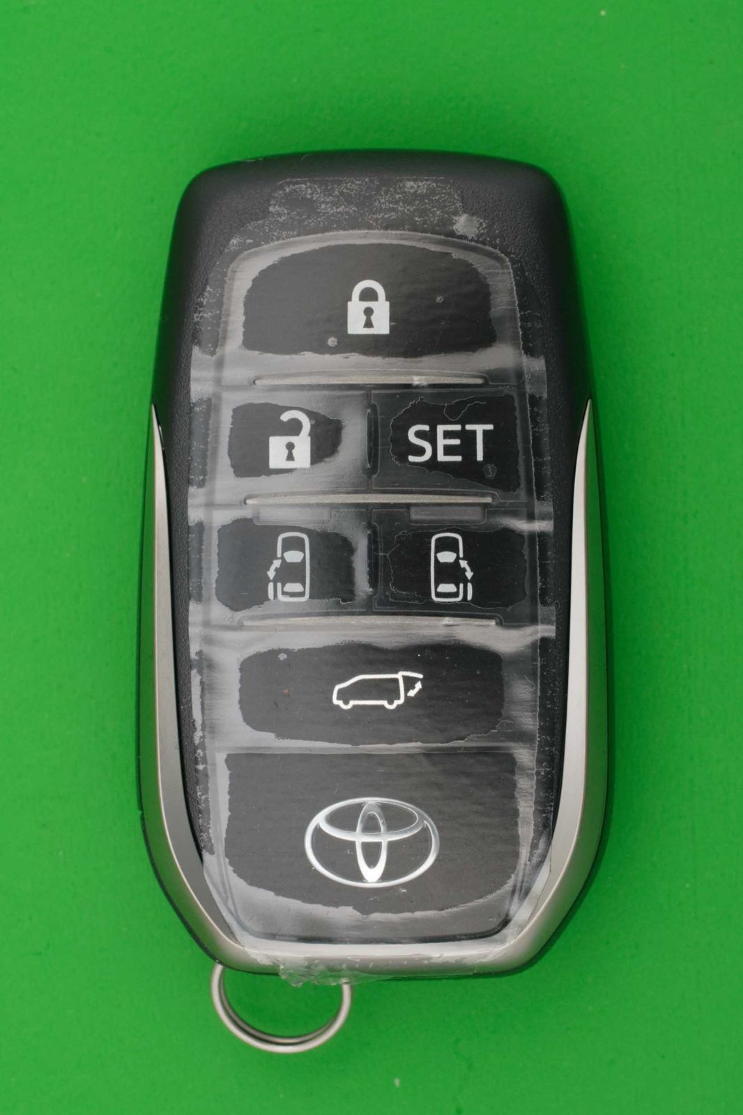 トヨタ 30系アルファード 6ボタン スマートキー 231451-0120 未登録状態 再登録 な状態 ヴェルファイアにも登録可