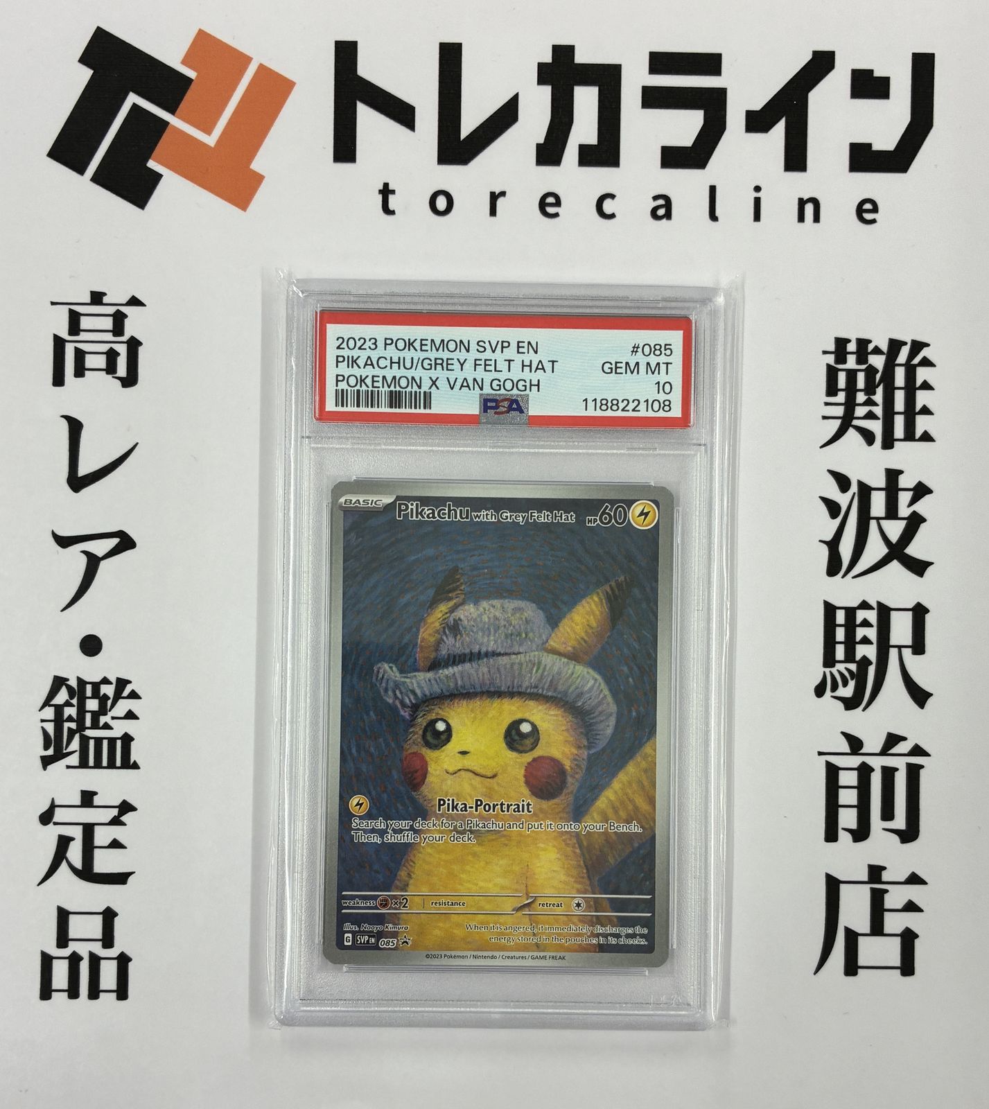 Pokémon × Van Gogh Museum コラボPikachu with Grey Felt Hat