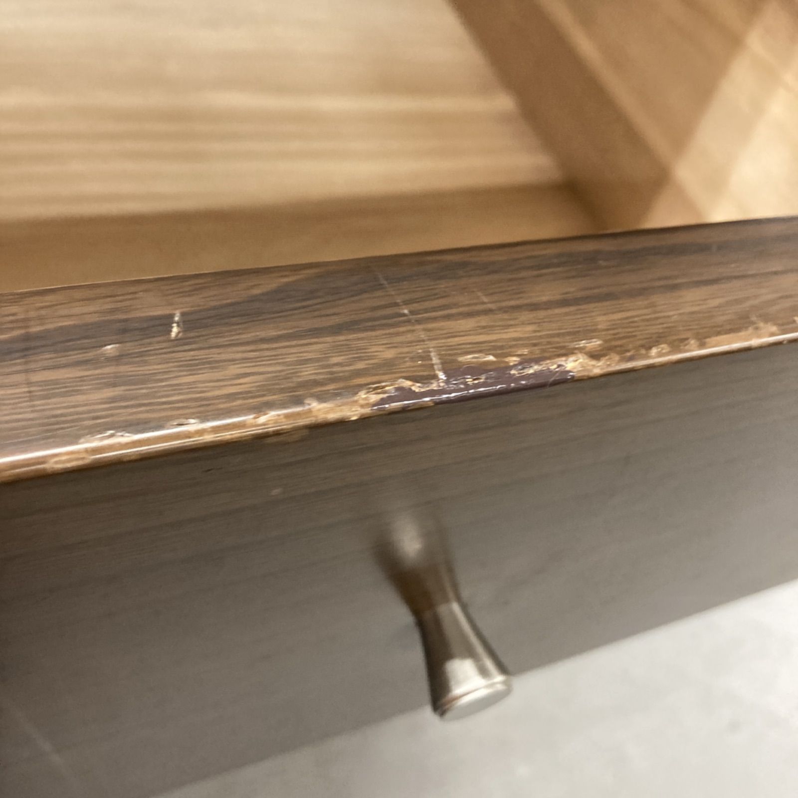 S144 4段チェスト ローチェスト タンス 箪笥 ブラウン 幅117cm MARWIL-DEMENAGEMENTS_CH