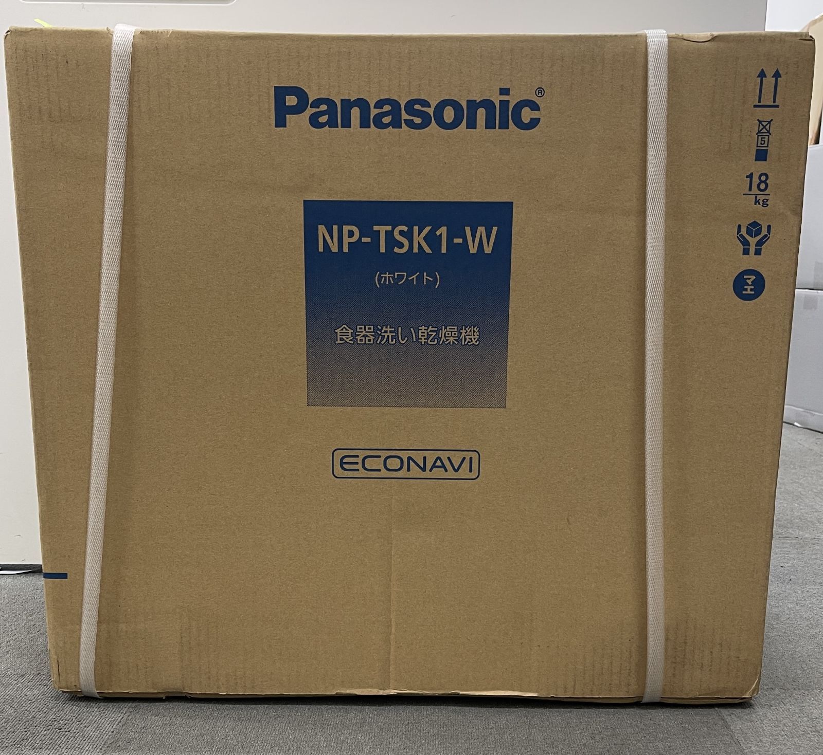 人気アイテム、安い通販。 Panasonic 食器洗い乾燥機 NP-TSK1-W ホワイト