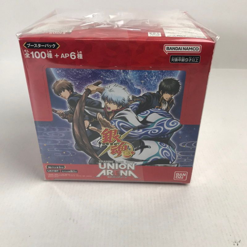 UNION AREA ブースターパック 銀魂 BOXx3 TCG トレカ 一部日焼けあり 081-251103-io-33-fuz