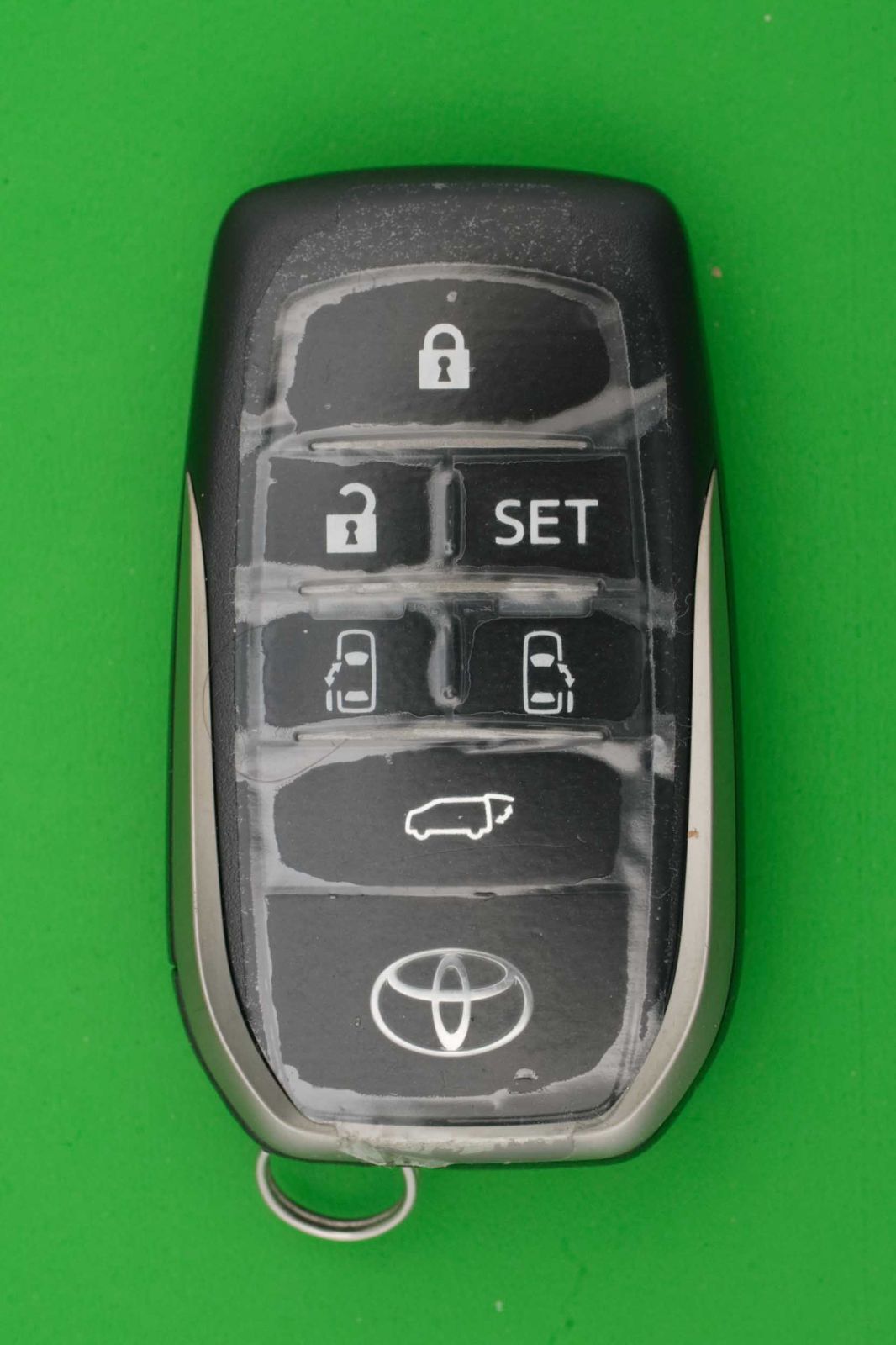 トヨタ 30系ヴェルファイア 6ボタン スマートキー 231451-0120 未登録状態 再登録 な状態 アルファードにも登録可