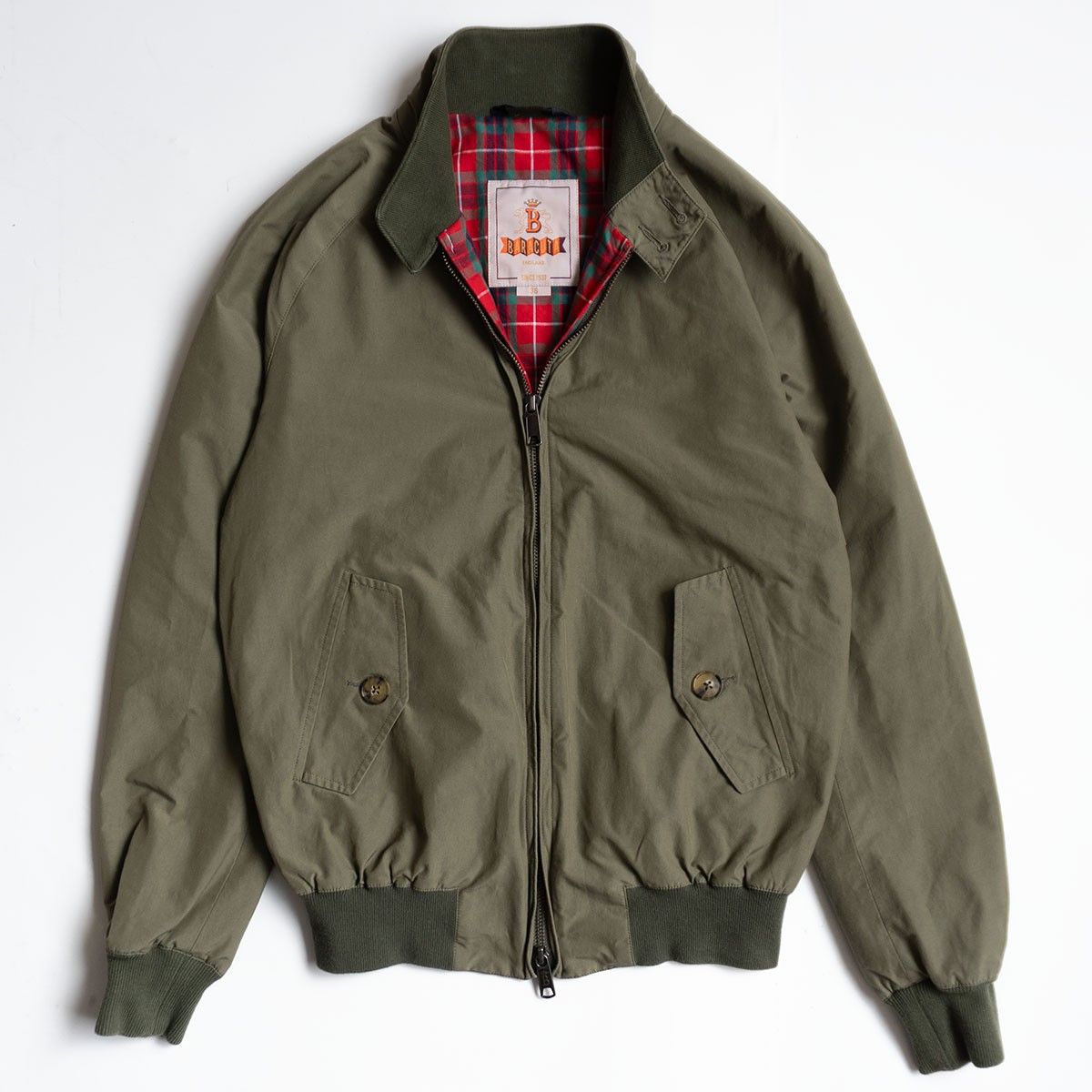美品】 BARACUTA 【G9 スウィングトップ ハリントンジャケット】 36