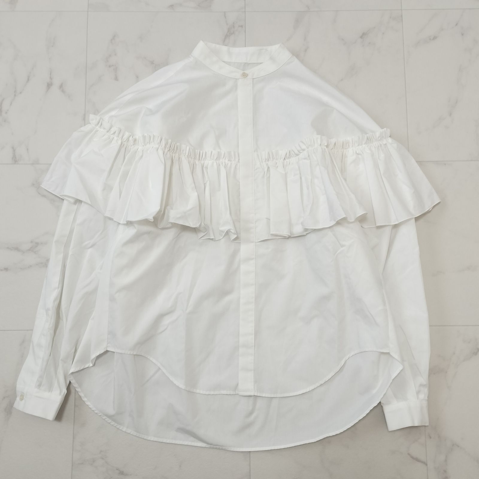 gypsohila ジプソフィア Corolla Blouse カローラブラウス フリル 