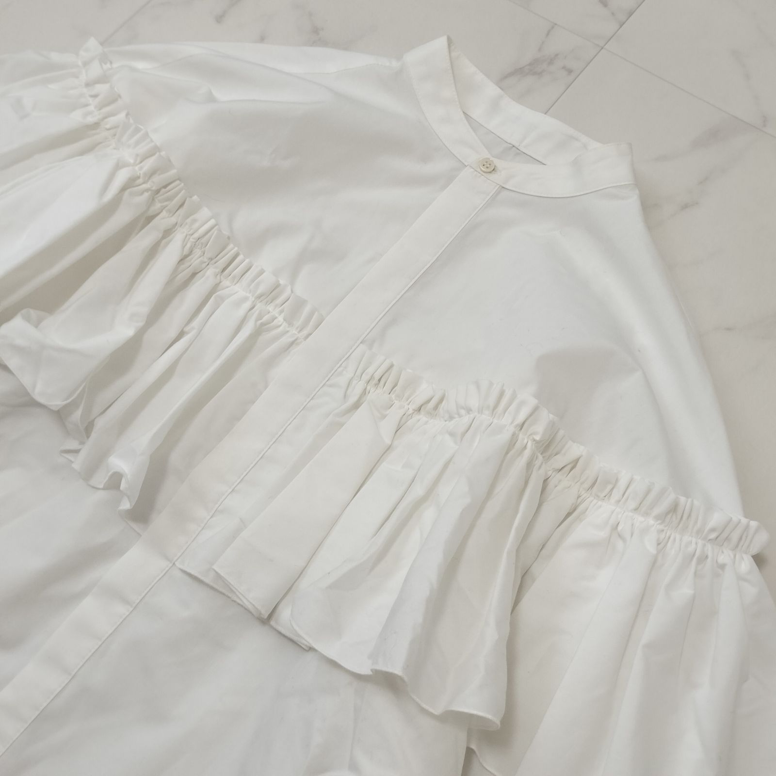gypsohila ジプソフィア Corolla Blouse カローラブラウス フリル 