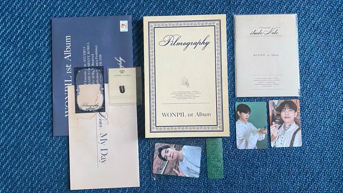 DAY6(デイシックス) ウォンピル(WONPIL) Pilmography ソロ アルバム