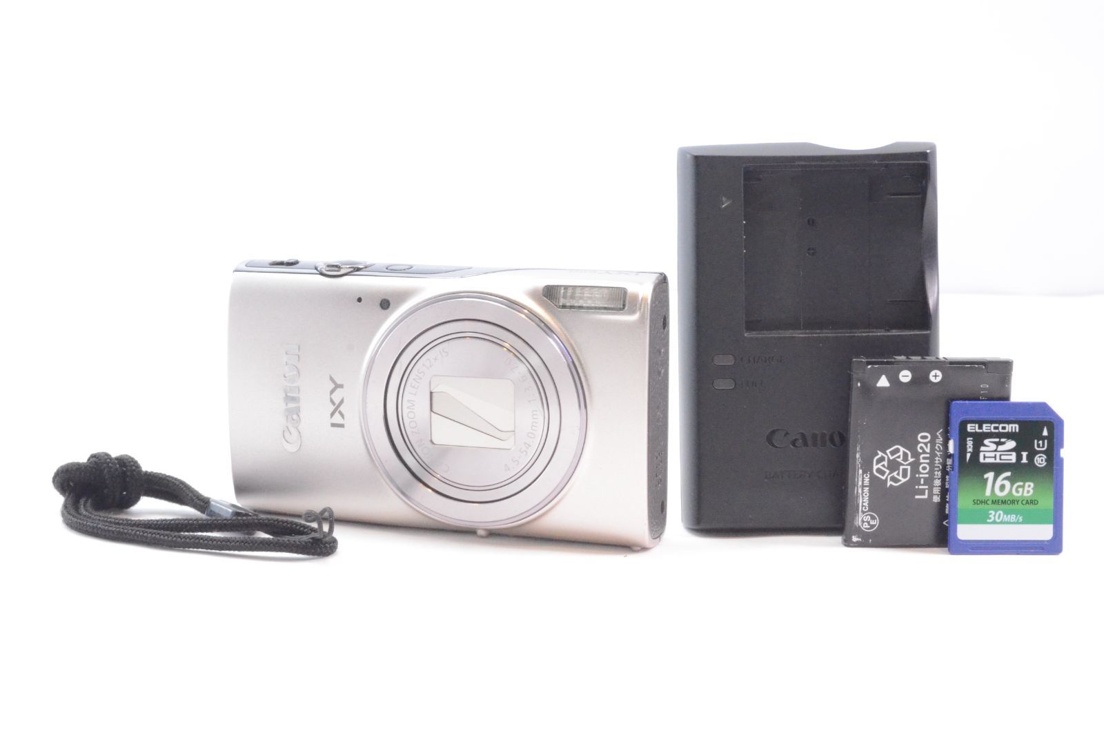 CANON IXY 650 シルバー キャノン イクシー デジタルカメラ 光学12倍